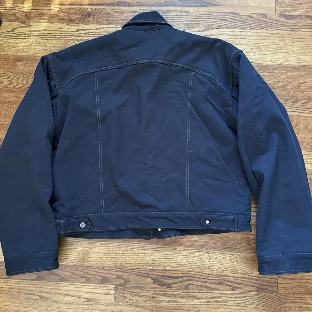 Kwame adusei KARD DENIM JACKET - ONE SIZE / BLACK - Picture 9 of 12